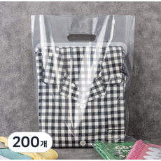 Hyerim Bag PE塑膠購物袋 18 x 28, 200個, 透明