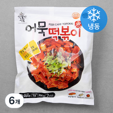 맛뜰안 어묵 떡볶이 (냉동), 366g, 6개