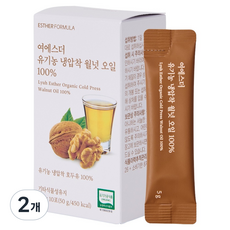 ESTHER FORMULA 呂醫師 100%有機冷壓核桃油 10入, 2個, 50g
