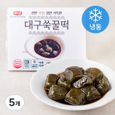 나무새 대구 쑥꿀떡 (냉동), 16g, 15개입, 5개