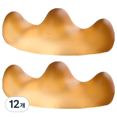 루시마켓 필산겸용 문진 오렌지 5.5 x 2.5 x 2 cm, 12개