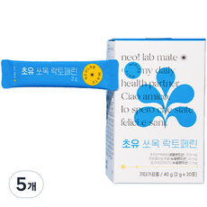 네오랩 초유 쏘옥 락토페린 20p, 40g, 5개