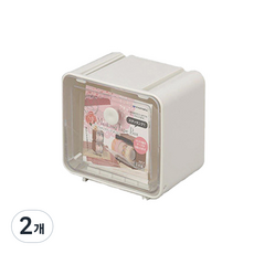 미니 스퀘어 테이프 홀더, 화이트, 2개