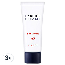 라네즈 옴므 선 스포츠 SPF50+ PA+++, 50ml, 3개