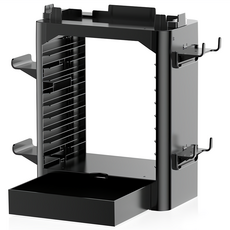 JYS 收納碟架 NS2NSOLED通用, 黑色, 1個, JYS-NS153B