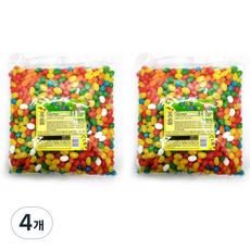 젤리빈스, 1kg, 4개