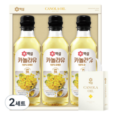 CJ BEKSUL 白雪 油菜籽油禮盒2號 + 購物袋, 2套