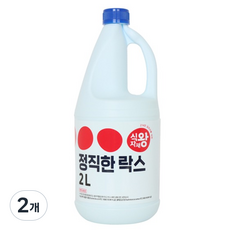 식자재왕 정직한 락스, 2L, 2개