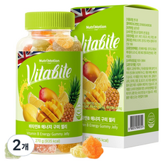 Nutrimotion Vita Bite 3種口味大容量維他命B能量軟糖, 2個, 270g
