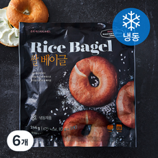 존쿡델리미트 마스터의 브레드 쌀 베이글 (냉동), 246g, 6개