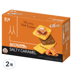 해태에이스 씬 솔티카라멜, 291g, 2개