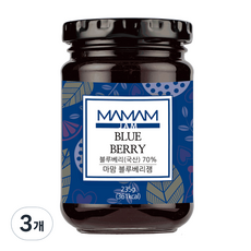 마맘 블루베리잼, 235g, 3개
