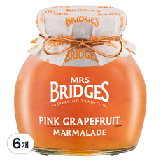 미세스브릿지 핑크 자몽 마말레이드, 340g, 6개