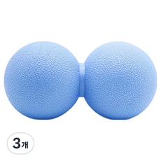 쏙쏙채움 땅콩 마사지볼 117 x 61 mm 226g, 3개, 블루