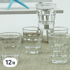 팔각 소주잔 45ml, 12개