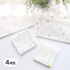 moms nature 嬰幼兒用竹纖維方形布尿布5件組, 基本款(星古銅、星灰、星月、水滴、圓形), 4套