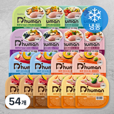 듀먼 전연령 강아지 버라이어티 화식사료 종합 8종, 혼합맛, 50g, 54개