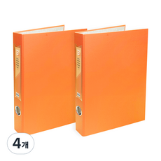 투코비 도노 D링 바인더 3공 A4 3cm, 4개, 주황