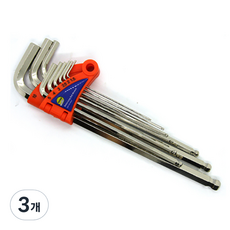 CAYMAN 長球頭扳手組 9p, 3個