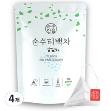 순수한집 감잎차 티백, 1g, 10개입, 4개