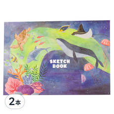 conifer 綠的事務 柔伊插畫Ⅳ 插畫系列 繪圖本 深海樂章, 16K(18.7 x 25.8cm), 40張, 2本