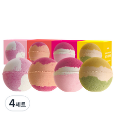 쿤달 배쓰밤 입욕제 팝컬렉션 4종 세트, 800g, 4개