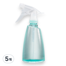공기압 미스트 분무기 500ml, 그린, 5개