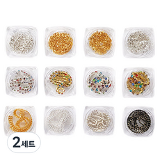 Funny Nail 美甲鏈條12件組, 04, 2個