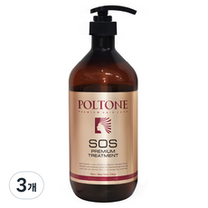 [폴톤] SOS 프리미엄 트리트먼트, 3개, 1L