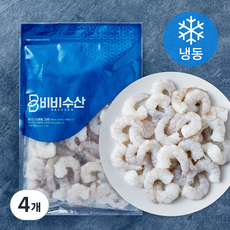 비비수산 생새우살 (냉동), 450g(소/51~70마리), 4개
