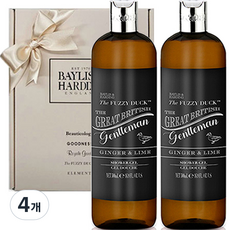 BaylisnHarding 男士生姜萊姆沐浴乳 500ml, 4個