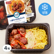 솔루밀 나폴리 미트볼 파스타 (냉동), 480g, 4개