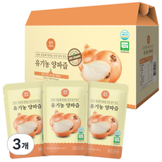 몸애쏙쏙 유기농 양파즙 30p, 3L, 3개