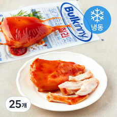 벌키니 닭가슴살 칠리맛 (냉동), 100g, 1개입, 25개