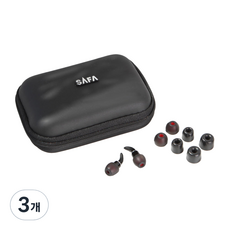 사파 소음방지 사운드컷 귀마개, 3개