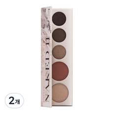 100 Pure Fruit Pigmented裸色眼影盤, Pretty Naked II, 2入