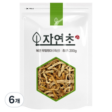 烘焙蘿蔔乾茶, 200g, 6個