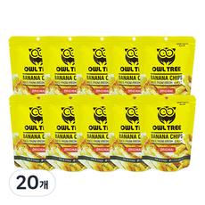 OWL TREE 香蕉片, 60g, 20個