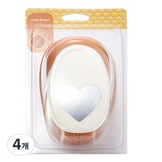 Phocos 圖案打洞器 R-50 50mm, 4個, 第二顆心