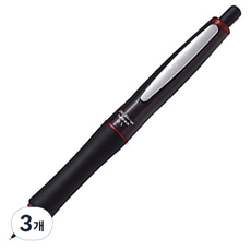 닥터그립 풀 블랙 샤프 풀볼드, 0.5mm, 3개