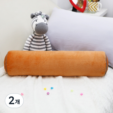 BED&DECO EVERYDAY 頸椎枕 含枕芯, 2個, 橘色