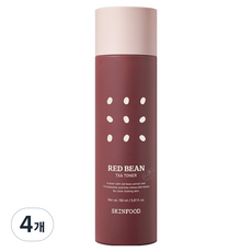 스킨푸드 레드빈 트라넥사믹애씨드 토너, 4개, 150ml