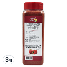 내츄럴스파이스 파프리카분말, 410g, 3개