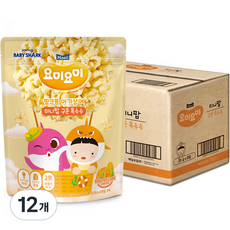 요미요미 미니팝, 구운옥수수, 25g, 12개
