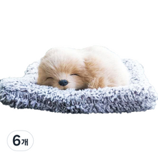 城市汽車活性炭車用除濕娃娃獵犬金, 1入, 6個