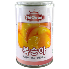 ShiQuan 水蜜桃罐頭, 1個, 425g