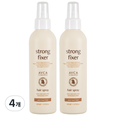 아브카 스트롱 헤어픽서 탈모증상완화 앞머리스타일링 스프레이, 4개, 200ml