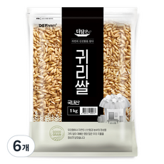 더담은 국내산 귀리쌀, 6개, 1kg