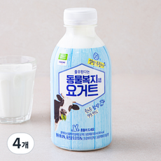 풀무원다논 동물복지 인증 요거트, 500ml, 1개입, 4개