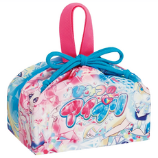 Skater 防皺束口便當袋 抽繩午餐袋 祕密的偶像公主, 1個